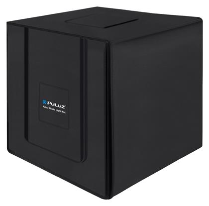 Photo Box Photo Box with LED Light Φωτιζόμενο με Πολλαπλά Backround 80x80x80cm Puluz