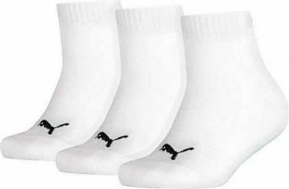 Puma Αθλητικές Παιδικές Κάλτσες Μακριές Λευκές 3 Ζευγάρια