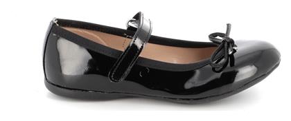 Παιδικές Μπαλαρίνες Ανατομικές με Σκρατς Λουστρίνι Μαύρες Ricco Mondo