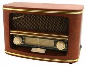 HRA-1500/N Retro Επιτραπέζιο Ραδιόφωνο Ρεύματος Καφέ Roadstar