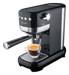 Ημιαυτόματη για Αλεσμένο Καφέ Μαύρη R-98014 Rohnson