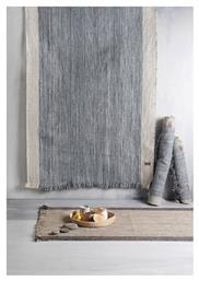 Hera Καλοκαιρινό Χαλί με Κρόσια Γκρι 120x180εκ. Rythmos