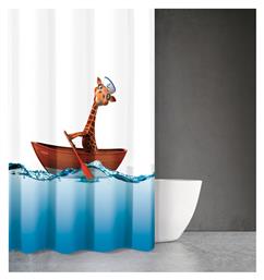 Baby Kids Des 304 Κουρτίνα Μπάνιου 180x200 cm Πολύχρωμη Saint Clair