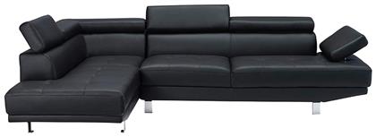 Sector Γωνιακός Καναπές από Δερματίνη 265x191x82εκ. Woodwell