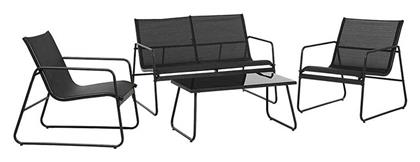 Σετ Σαλονιού 4τμχ Γκρι 066453 - Bormann