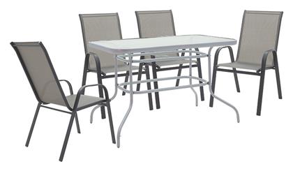 Σετ Τραπεζαρίας 5τμχ Γκρι 130-000049 - Pakketo