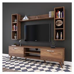 Σύνθετο Σαλονιού M5 Καφέ Μ180xΒ48.6εκ. Aithrio