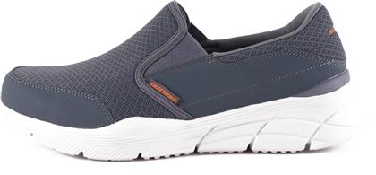 Skechers Relaxed Fit Equalizer 4.0 Ανδρικά Slip-On σε Γκρι Χρώμα από το MybrandShoes