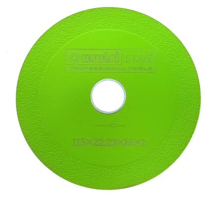 γυαλιού 115Χ22 23Χ15Χ1 mm Δίσκος Κοπής Δομικών Υλικών SKS Tools