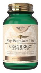 Cranberry & Vitamin C 60 κάψουλες Sky Premium Life