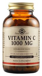 Vitamin C Βιταμίνη 1000mg 100 φυτικές κάψουλες Solgar