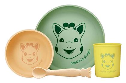 Σετ Φαγητού από Σιλικόνη 4τμχ Sophie La Girafe