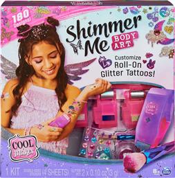 Spin Master Cool Maker Shimmer Me Body Art With Roller Παιδικά Τατουάζ