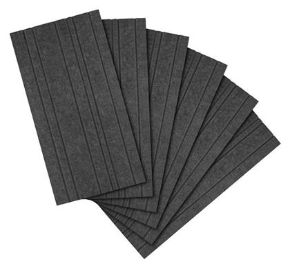 Ηχοαπορροφητικό Πάνελ (6τμχ) 60cm x 30cm σε Γκρι Χρώμα Streamplify