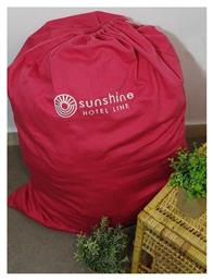 Σάκος Ιματισμού Π75xΒ95εκ. Κόκκινος Sunshine