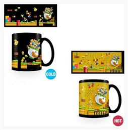 Super Mario Bros - Gold Coin Rush Heat Change Κούπα Κεραμική Μαύρη Pyramid International