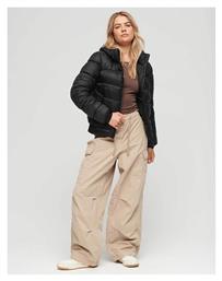 Αθλητικό Μπουφάν Μαύρο Superdry