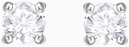 Attract Round Pierced Σκουλαρίκια Καρφωτά με Πέτρες Swarovski