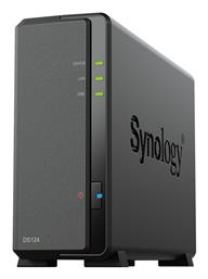 DiskStation DS124 NAS για ένα HDD/SSD Synology