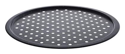 Ταψι Πιτσας Αντικολλητικο Ανθρακουχου Χαλυβα Τρυπητο 33cm - Estia