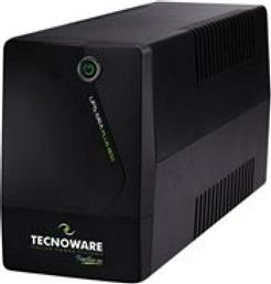 Tecnoware Era Plus 950 UPS Line-Interactive 950VA 665W με 2 Schuko Πρίζες
