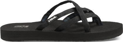 Olowahu 6840 Σαγιονάρες σε Μαύρο Χρώμα Teva