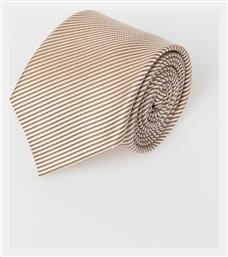 Ανδρική Γραβάτα με Σχέδια σε Μπεζ Χρώμα The Bostonians