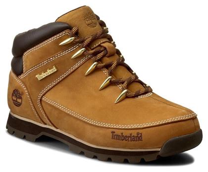 Euro Sprint Hiker Δερμάτινα Κίτρινα Ανδρικά Μποτάκια Timberland