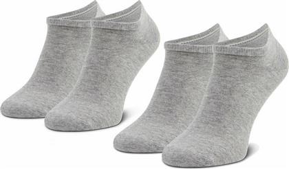 Tommy Hilfiger Ανδρικές Μονόχρωμες Κάλτσες Γκρι 2Pack