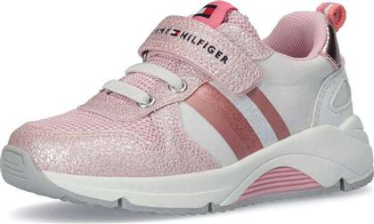 Tommy Hilfiger Παιδικό Sneaker για Κορίτσι Ροζ από το Fratellipetridi