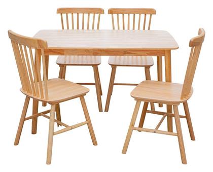 Τραπεζαρία Setra με 4 Καρέκλες - Next