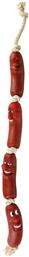 Sausages On A String Σχοινί Παιχνίδι Σκύλου Small 75εκ. Καφέ 1τμχ Trixie