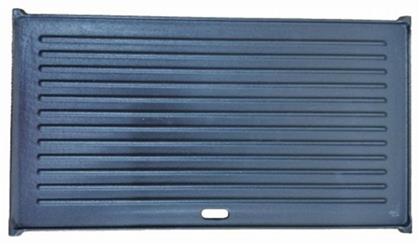 Πλάκα Ψησίματος με Μαντεμένια Ραβδωτή Επιφάνεια Unimac