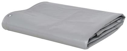 Αδιάβροχος Μουσαμάς 650gr/m² 4x6μ. Βαρέως Τύπου Γκρι vidaXL