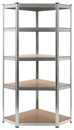 Γωνιακή Ραφιέρα Dexion με 5 Ράφια vidaXL