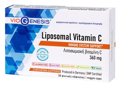 Liposomal Vitamin C Βιταμίνη 360mg 30 κάψουλες Viogenesis