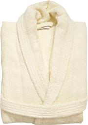 Μπουρνούζι Classic Με Γιακά Εκρού Viopros