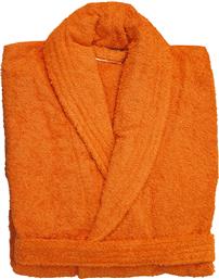 Μπουρνούζι Classic Με Γιακά Πορτοκαλί Viopros