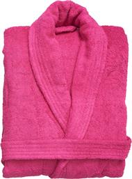 Μπουρνούζι Classic Με Γιακά Φούξια Viopros