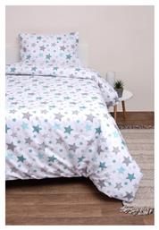 Πάπλωμα Κούνιας Βαμβακερό Λευκό Λευκό 120x160cm Viopros