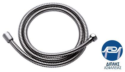 Σπιράλ Ντουζ Inox 200cm Ασημί Viospiral