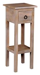 Βοηθητικό Τραπεζάκι Classic 25x25x65cm Φυσικό - Woodwell