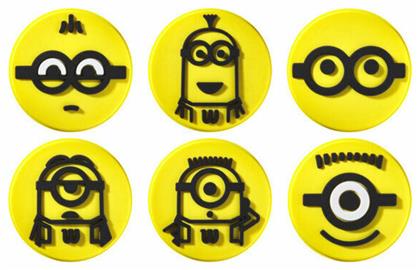Minions Vibration Dampeners WR8406101 Αντικραδασμικό Ρακέτας Τένις 1τμχ Wilson
