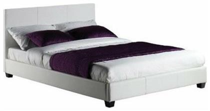 Wilton Κρεβάτι Επενδυμένο με Δερματίνη - Woodwell