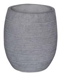 Flower Pot-8 Γλάστρα Light Grey Wash 25x28cm Woodwell