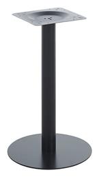 Ibis Βάση Τραπεζιού Μεταλλική Μαύρο 45x45x72cm Woodwell
