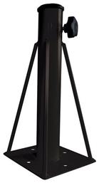 Βάση Ομπρέλας Μεταλλική Μαύρη 16.5x16.5x36cm Woodwell