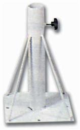 Βάση Ομπρέλας Μεταλλική Λευκή 25x25x39cm Zita Plus