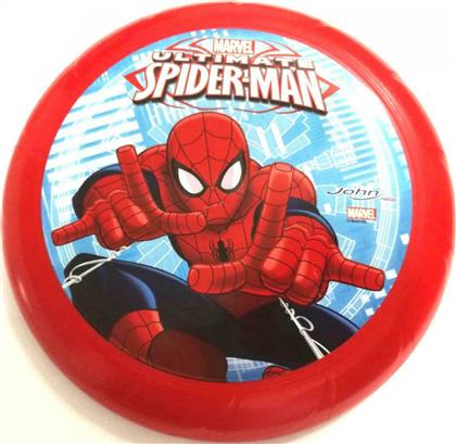 John Spider-Man Frisbee Πλαστικό Κόκκινο με Διάμετρο 23 εκ.