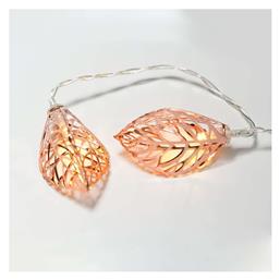 10 Λαμπάκια LED 1.35μ. Θερμό Λευκό Μπαταρίας σε Σειρά 1τμχ Aca